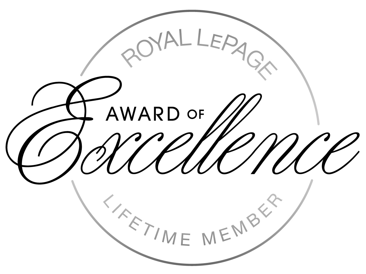 Award of Excellence Lifetime - Royal Lepage